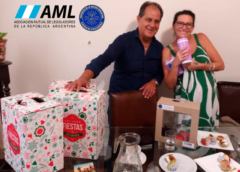 La Mutual entregó mercadería navideña a la Fundación Cultura del Trabajo